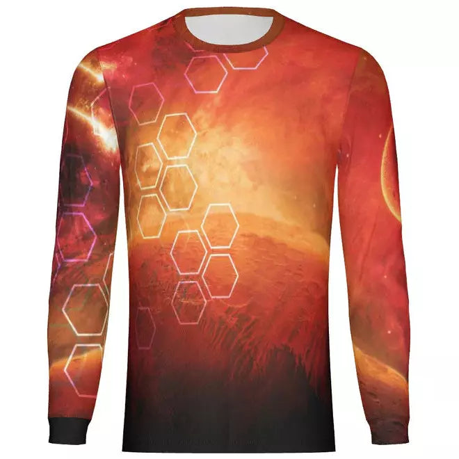Camiseta básica de manga larga